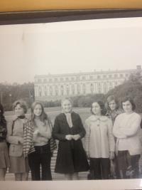 Orsós Éva tanulmányúton, Leningrád, 1974