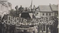 Osvobozování Jevíčka, 9. 5. 1945 Rudou armádou 01