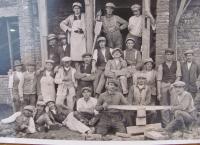 Dělníci Černá Hora 1938