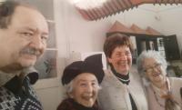 Daniel Hevier´s Visit to Eva´s Senior Club