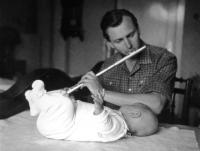 7. 8. 1961 (pamětník se synem Lukášem)