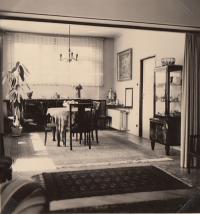 Interiér domu Kopáčových 1935 