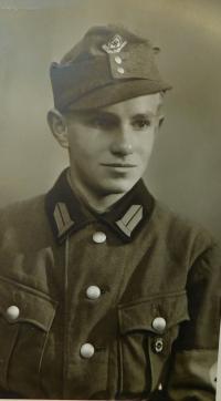 Bratr Rudolf Bernert v RAD (Reichsarbeitsdienst)