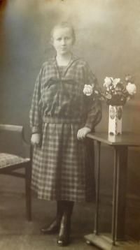 Matka Emma Bernertová (Raabová)