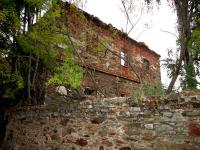 Zaniklá osada Hamberk / zřícenina domu, ve kterém v letech 1945 až 1954 žila Irena Ondruchová / snímek z roku 2013