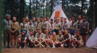 Scout camp Záblatí 1990
