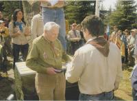 Ivančena 2008 - udělení medaile sv. Jiří Josefu Pešatovi