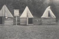 skautský tábor 1937