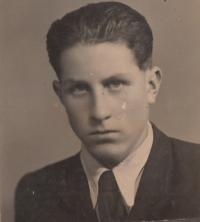 Josef's brother Jan Pešata, 1945