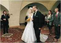 svatba s 2.manželkou Martinou, 1996