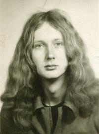 František Horký v 18 letech