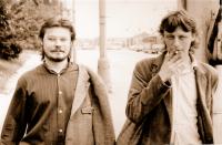 Jaromír Piskoř a Ivo Mludek / Praha / 1988