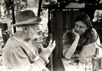Ivo Mludek natáčí rozhovor s bývalým anglickým letcem / 1987