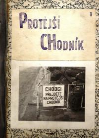 Samizdatový časopis Protější chodník / 1988