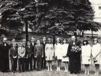 Confirmation, Libuše 2nd from the right (in Smíchov)