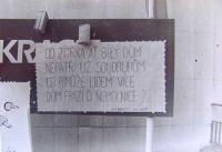 Brno revoluční, 1989, Žerotínovo náměstí, Bílý dům