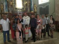 The family in the church Mátraverebély