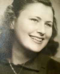 Katarína Skálová as a graduate