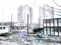 Rozestavěné sídliště Ostrava- Výškovice, kde v 70. letech vyrůstal, 2. snímek