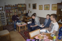 Studentský tým s Petrem Lewi