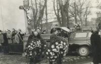 Václav Šimek - funeral 11. 2. 1970