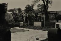 "Náš poslední pořádný androš" / takhle později nazval Jan Král a další lidé koncert undergroundových kapel pod dohledem příslušníků VB v Orlové / 23. září 1989