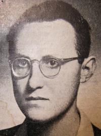 Ja´akov Wurzel, první manžel Lisy Kumermann (Elishevy Gidron). Nedatováno. 