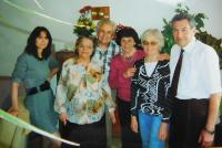 Bruno Ertelt při oslavě osmdesátých narozenin