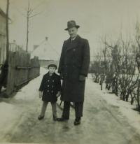 Bruno Ertelt se strýcem