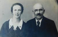 Wedding photos of Ida and František Palicka's parents