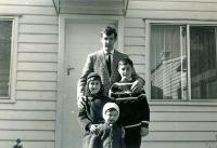 Čtyři děti Marie a Bohuše Úlehlových, Melbourne 1969