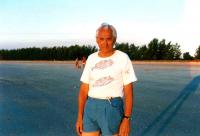 Bohuš na výletě se synem Georgem do Darwinu, 1988