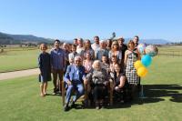 Bohuš a rodina oslava jeho 90.narozenin, Melbourne 2017