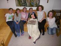 Žákovský tým s Hermínou Eliášovou