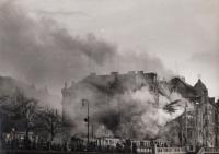Bombardování Prahy, Rašínovo nábřeží, únor 1945