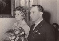 Miloslav Havrlík, svatba