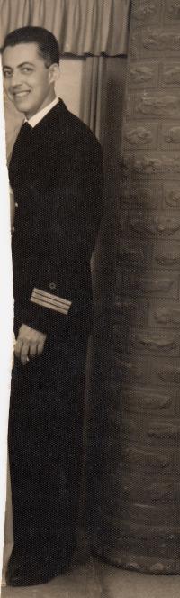 In navy uniform - 1963