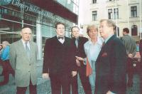 Věra Vohlídalová s Václavem Havlem