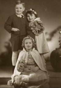 Jiří Tichota - se sestrou