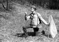 Jiří Tichota jako lovec motýlů