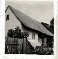 House of his grandparents in Jezdovice