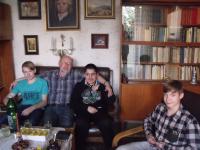 Nahrávání rozhovoru pro projekt Příběhy našich sousedů