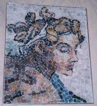 Mosaic made by Hedvika Kupcová