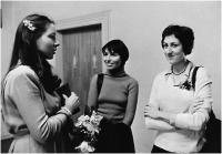 na svatbě Elian a Oldřicha, Jaroslava uprostřed, 1976