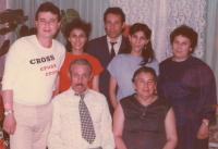 Petrík Ľudovit - with siblings and parents