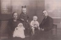 Rodiče a sourozenci Albíny Kratochvílové