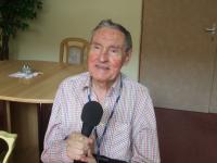 Ivan Malý během natáčení v roce 2008