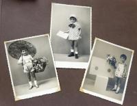 Koláž z fotografií. Hanka Neumannová. 30. léta 20. století.