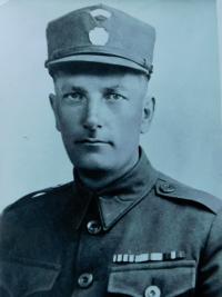 Otec Metoděj Hlobílek v čs. legiích v Rusku v 1. světové válce.