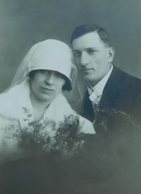 Rodiče Metoděj a Eliška Hlobílkovi